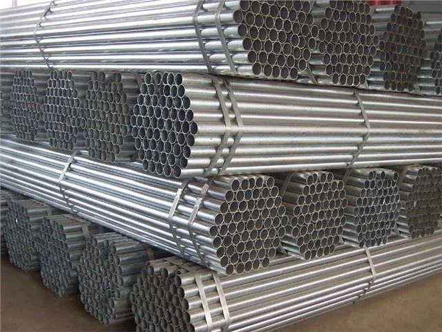 أنبوب فولاذي دائري مجلفن مسبقًا من الكربون Q235 S235jo