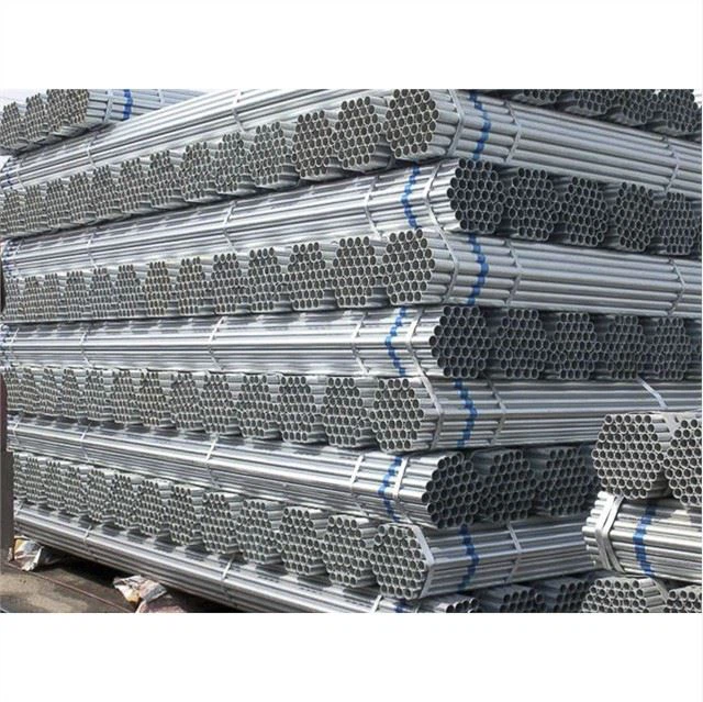 Tianjin Manufacturer أنبوب دائري فولاذي مجلفن ساخن بمحتوى الزنك 275 جرام