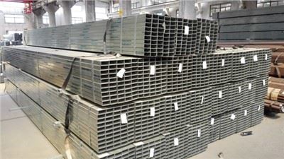 20x 20 25 x 25 40 x 40 50 x50 أنبوب فولاذي مستطيل مجلفن بالغمس الساخن ASTM / أنبوب فولاذي مربع مجلفن