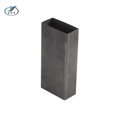 أنبوب معدني أسود أنبوب مربع جدول أسود 40 أنبوب فولاذي أسود