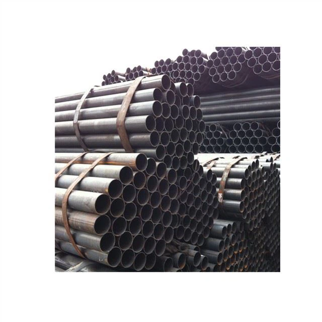 أنبوب دائري أسود كربوني